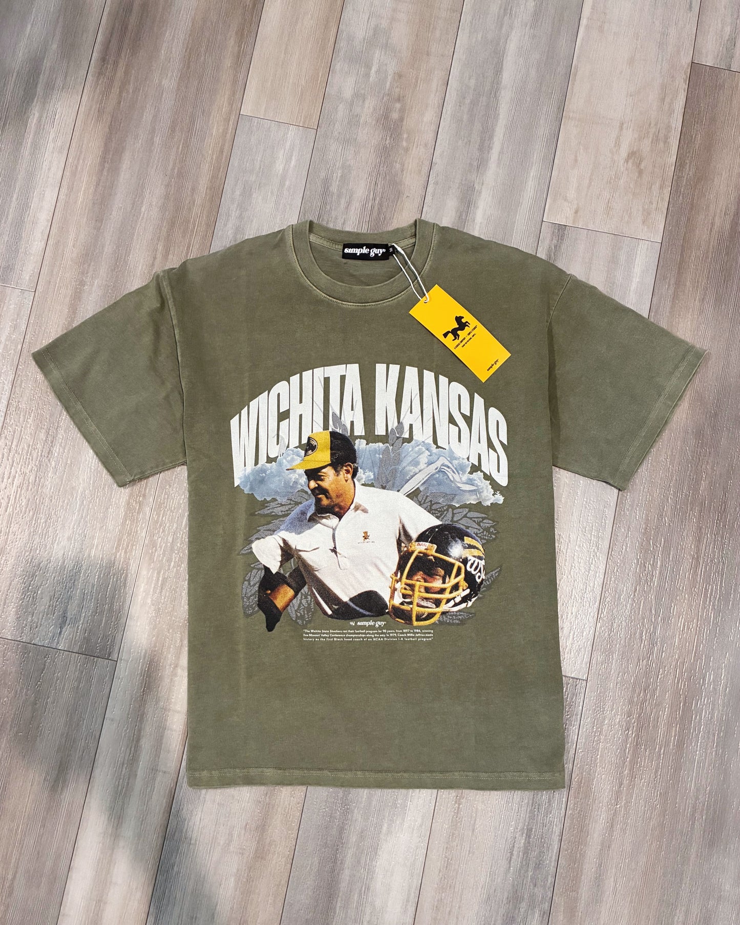 WSU Football Vintage Tee